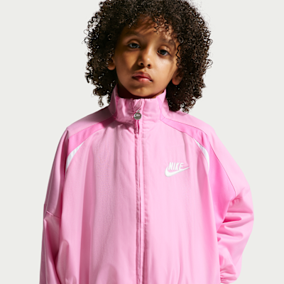 Nike Little Kids' Colorblocked Hoodless Jacket. Nike.com